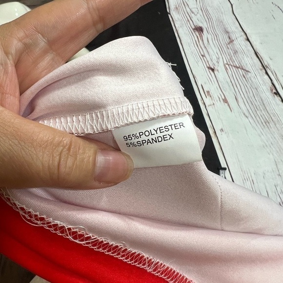 HOTSHOT T-Shirt Onesie generic non brand Ombre Red Size XL - Picture 7 of 8